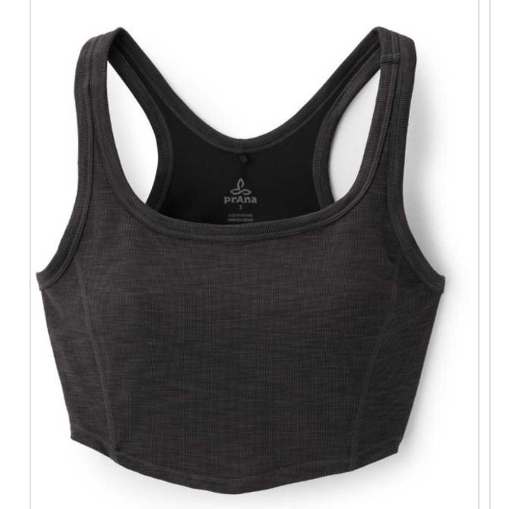 Prana Women's Charcoal Gray Sports Bra Tank